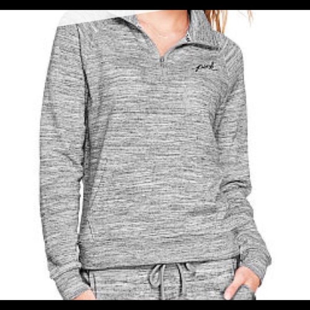 Victoria Secret Pink Quarter Zip XS